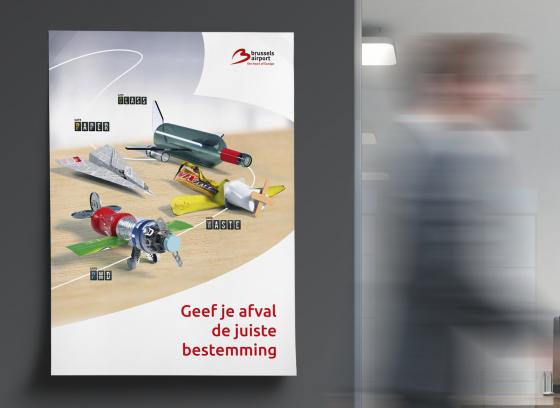 Campaign Brussels Airport awareness